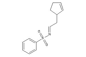 N-(2-cyclopent-2-en-1-ylethylidene)benzenesulfonamide