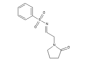 N-[2-(2-ketopyrrolidino)ethylidene]benzenesulfonamide