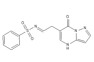 N-[2-(7-keto-4H-pyrazolo[1,5-a]pyrimidin-6-yl)ethylidene]benzenesulfonamide