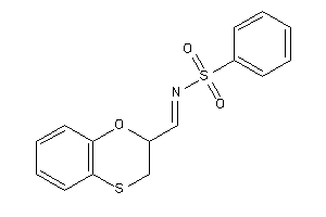 N-(2,3-dihydro-1,4-benzoxathiin-2-ylmethylene)benzenesulfonamide