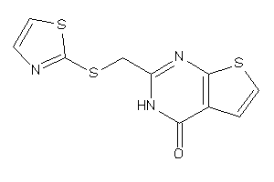 2-[(thiazol-2-ylthio)methyl]-3H-thieno[2,3-d]pyrimidin-4-one