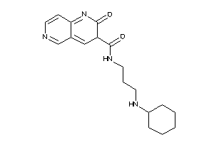 N-[3-(cyclohexylamino)propyl]-2-keto-3H-1,6-naphthyridine-3-carboxamide