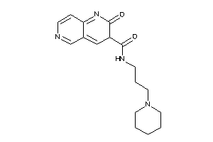 2-keto-N-(3-piperidinopropyl)-3H-1,6-naphthyridine-3-carboxamide