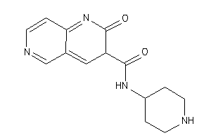 Image of 2-keto-N-(4-piperidyl)-3H-1,6-naphthyridine-3-carboxamide