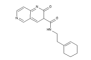 N-(2-cyclohexen-1-ylethyl)-2-keto-3H-1,6-naphthyridine-3-carboxamide
