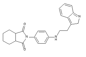 2-[4-[2-(2H-indol-3-yl)ethylamino]phenyl]-3a,4,5,6,7,7a-hexahydroisoindole-1,3-quinone