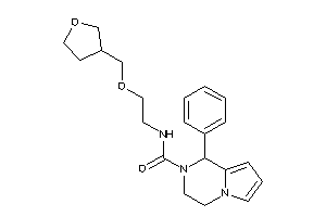 1-phenyl-N-[2-(tetrahydrofuran-3-ylmethoxy)ethyl]-3,4-dihydro-1H-pyrrolo[1,2-a]pyrazine-2-carboxamide