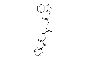 2-(2H-indol-3-yl)acetic Acid [2-[(2-anilino-2-keto-ethyl)amino]-2-keto-ethyl] Ester