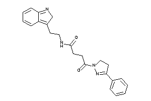 N-[2-(2H-indol-3-yl)ethyl]-4-keto-4-(3-phenyl-2-pyrazolin-1-yl)butyramide