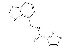 N-(1,3-benzodioxol-4-ylmethyl)-1H-pyrazole-3-carboxamide