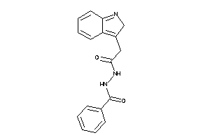 N'-[2-(2H-indol-3-yl)acetyl]benzohydrazide