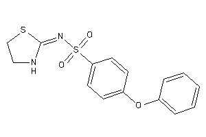 4-phenoxy-N-thiazolidin-2-ylidene-benzenesulfonamide