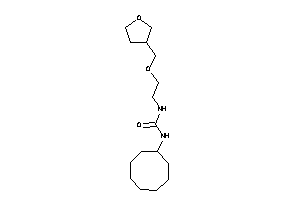 1-cyclooctyl-3-[2-(tetrahydrofuran-3-ylmethoxy)ethyl]urea