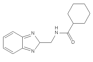 N-(2H-benzimidazol-2-ylmethyl)cyclohexanecarboxamide