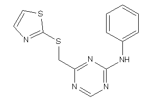 Phenyl-[4-[(thiazol-2-ylthio)methyl]-s-triazin-2-yl]amine