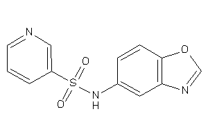 N-(1,3-benzoxazol-5-yl)pyridine-3-sulfonamide