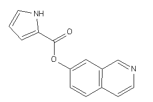 1H-pyrrole-2-carboxylic Acid 7-isoquinolyl Ester