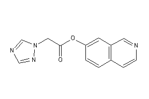 2-(1,2,4-triazol-1-yl)acetic Acid 7-isoquinolyl Ester