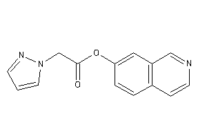 2-pyrazol-1-ylacetic Acid 7-isoquinolyl Ester