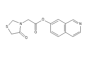 2-(4-ketothiazolidin-3-yl)acetic Acid 7-isoquinolyl Ester