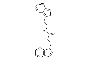 3-indol-1-yl-N-[2-(2H-indol-3-yl)ethyl]propionamide