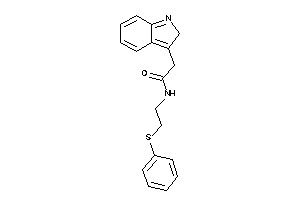 2-(2H-indol-3-yl)-N-[2-(phenylthio)ethyl]acetamide