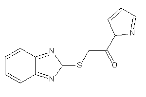 2-(2H-benzimidazol-2-ylthio)-1-(2H-pyrrol-2-yl)ethanone