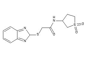 2-(2H-benzimidazol-2-ylthio)-N-(1,1-diketothiolan-3-yl)acetamide