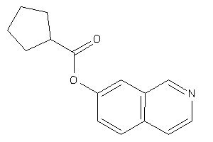 Cyclopentanecarboxylic Acid 7-isoquinolyl Ester