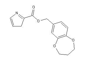 3H-pyrrole-2-carboxylic Acid 3,4-dihydro-2H-1,5-benzodioxepin-7-ylmethyl Ester