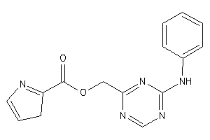 3H-pyrrole-2-carboxylic Acid (4-anilino-s-triazin-2-yl)methyl Ester