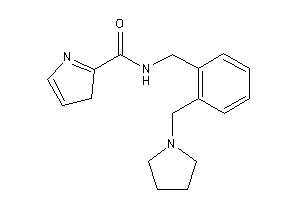 N-[2-(pyrrolidinomethyl)benzyl]-3H-pyrrole-2-carboxamide