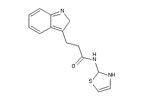 3-(2H-indol-3-yl)-N-(4-thiazolin-2-yl)propionamide