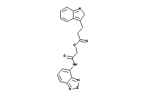 3-(2H-indol-3-yl)propionic Acid [2-keto-2-(piazthiol-4-ylamino)ethyl] Ester