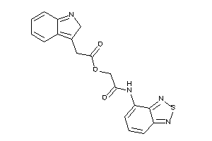 2-(2H-indol-3-yl)acetic Acid [2-keto-2-(piazthiol-4-ylamino)ethyl] Ester