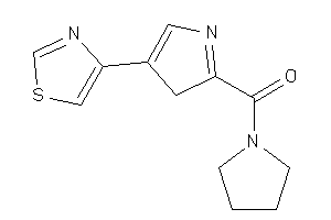Pyrrolidino-(4-thiazol-4-yl-3H-pyrrol-2-yl)methanone