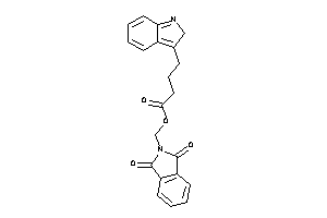 4-(2H-indol-3-yl)butyric Acid Phthalimidomethyl Ester