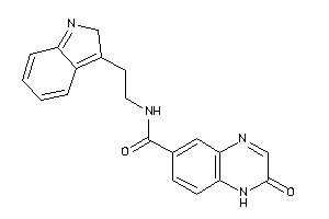 N-[2-(2H-indol-3-yl)ethyl]-2-keto-1H-quinoxaline-6-carboxamide