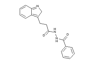 N'-[3-(2H-indol-3-yl)propanoyl]benzohydrazide