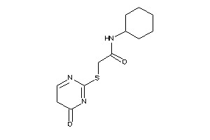 N-cyclohexyl-2-[(4-keto-5H-pyrimidin-2-yl)thio]acetamide