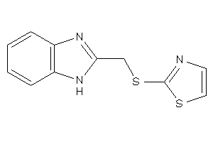 2-(1H-benzimidazol-2-ylmethylthio)thiazole