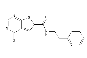 4-keto-N-phenethyl-6H-thieno[2,3-d]pyrimidine-6-carboxamide