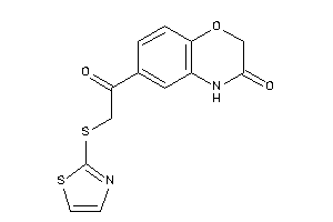 6-[2-(thiazol-2-ylthio)acetyl]-4H-1,4-benzoxazin-3-one