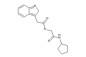 2-(2H-indol-3-yl)acetic Acid [2-(cyclopentylamino)-2-keto-ethyl] Ester