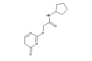 N-cyclopentyl-2-[(4-keto-5H-pyrimidin-2-yl)thio]acetamide