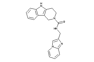 N-(imidazo[1,2-a]pyridin-2-ylmethyl)-1,3,4,5-tetrahydropyrido[4,3-b]indole-2-carboxamide