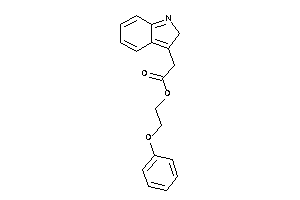 2-(2H-indol-3-yl)acetic Acid 2-phenoxyethyl Ester