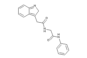 2-[[2-(2H-indol-3-yl)acetyl]amino]-N-phenyl-acetamide