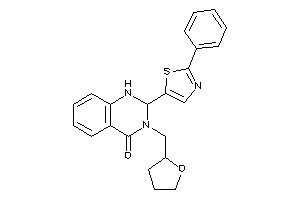 2-(2-phenylthiazol-5-yl)-3-(tetrahydrofurfuryl)-1,2-dihydroquinazolin-4-one