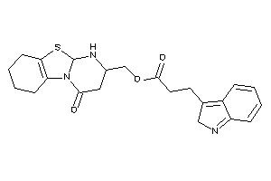 3-(2H-indol-3-yl)propionic Acid (4-keto-1,2,3,6,7,8,9,10a-octahydropyrimido[2,1-b][1,3]benzothiazol-2-yl)methyl Ester